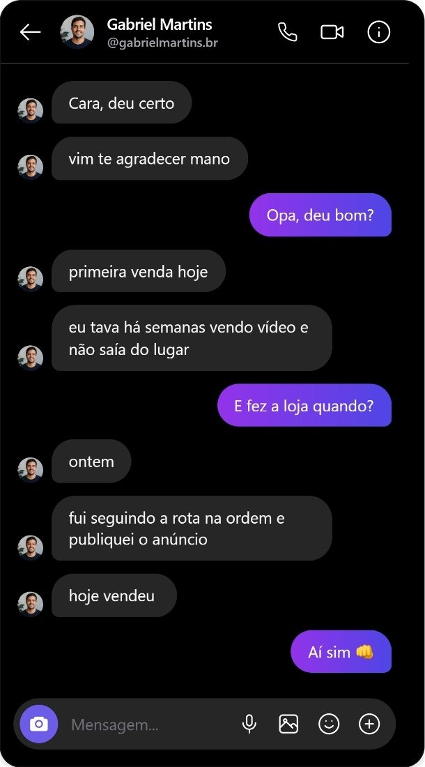 Depoimento de aluno 2