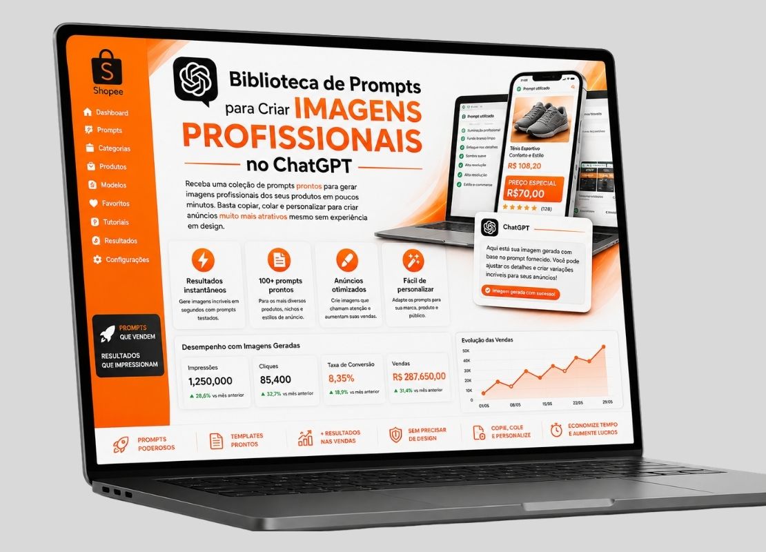 Prompts para Imagens que Atraem Cliques